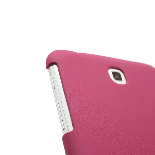 Husa hard slim plastic roz trandafiriu pentru Samsung Galaxy Tab 3 P3200 (SM-T211) , P3210 (SM-T210)