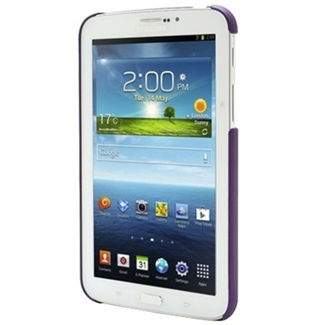 Husa hard slim plastic mov pentru Samsung Galaxy Tab 3 P3200 (SM-T211), P3210 (SM-T210)