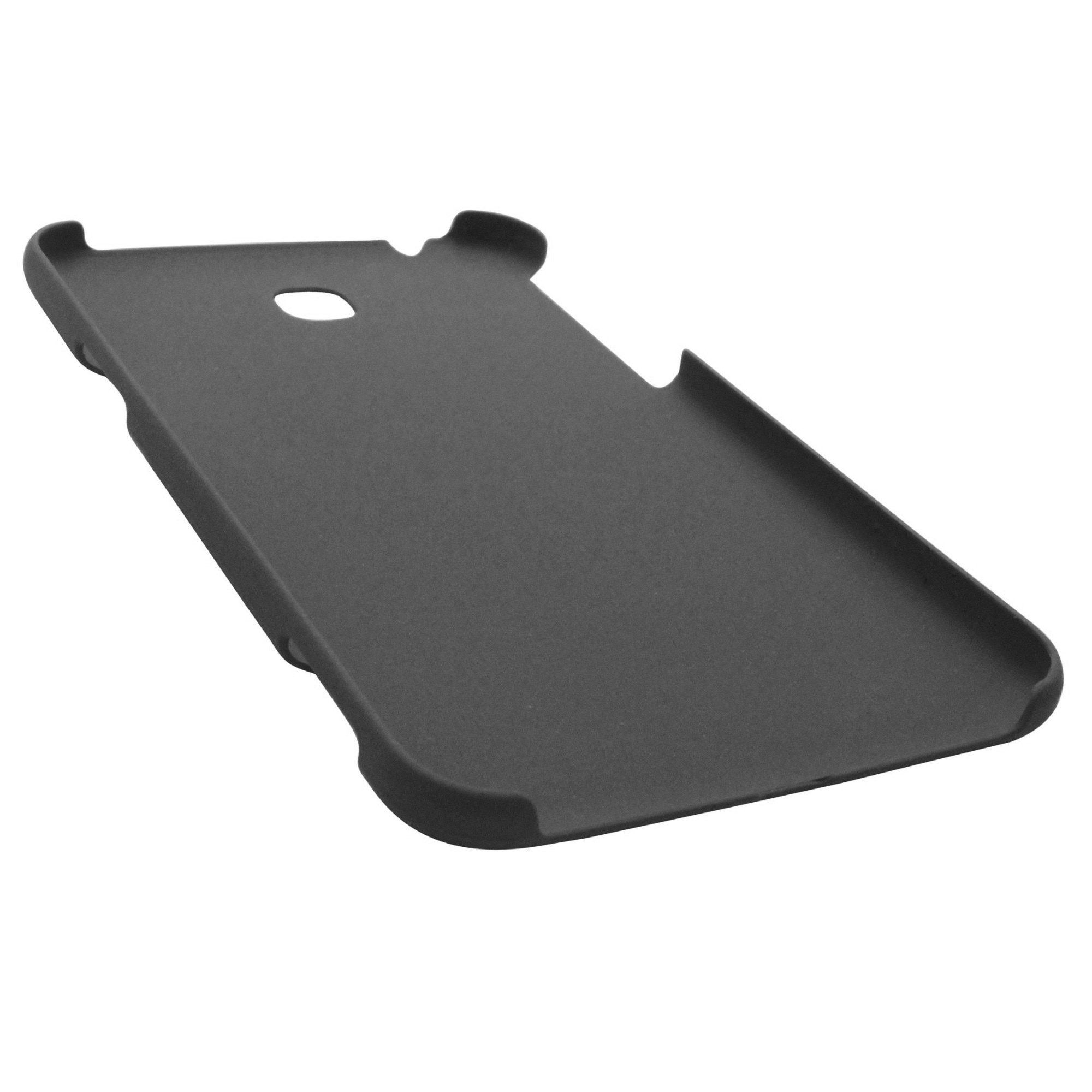Husa hard slim plastic gri pentru Samsung Galaxy Tab 3 P3200 (SM-T211), P3210 (SM-T210)