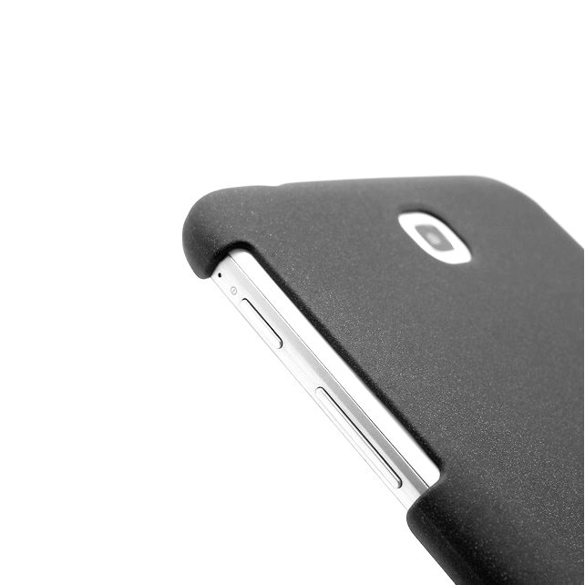 Husa hard slim plastic gri pentru Samsung Galaxy Tab 3 P3200 (SM-T211), P3210 (SM-T210)
