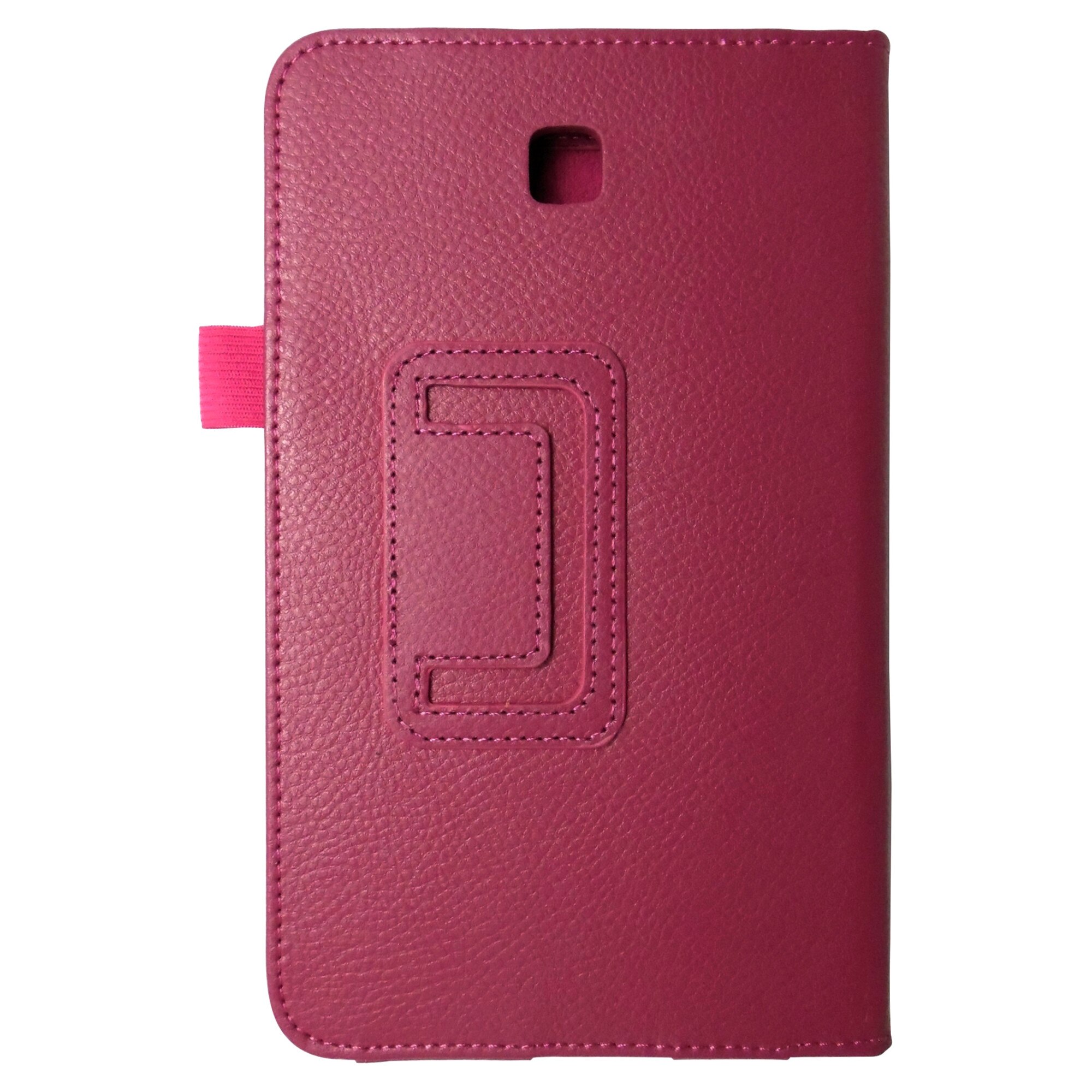 Husa tip carte rosie cu stand pentru Samsung Galaxy Tab 3 P3200 (SM-T211), P3210 (SM-T210)