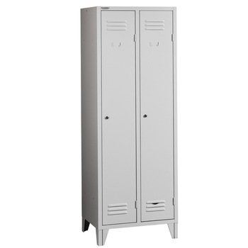 Vestiar metalic P2 cu picioare si 2 usi , 600x500x1800 mm (LxlxH), First Vestiar metalic P2 cu picioare si 2 usi , 600x500x1800 mm (LxlxH), First