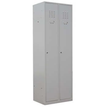 Vestiar metalic cu 2 usi MAXI 800x450x1800 mm LxlxH, ECO+ Vestiar metalic cu 2 usi MAXI 800x450x1800 mm LxlxH, ECO+