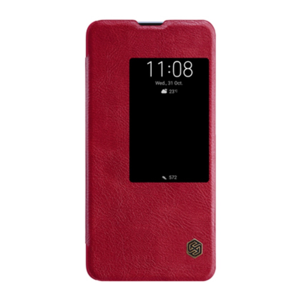 Husa tip carte Nillkin Qin pentru Huawei Mate 20, rosu