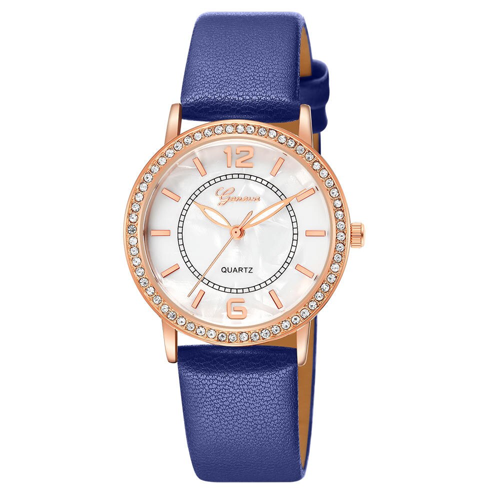 Ceas de dama Geneva Annette, Albastru