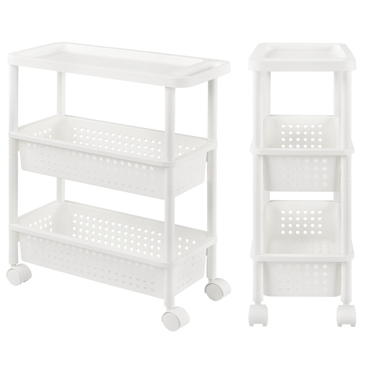 Шкаф за съхранение на колелца [en.casa]® - 77 x 22 x 48 см