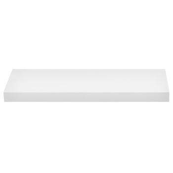 Set Design Retro Style, 1 raft perete Modell 10, en.casa, MDF, alb mat lacuit Set Design Retro Style, 1 raft perete Modell 10, en.casa, MDF, alb mat lacuit
