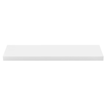 Set Design Retro Style, 1 raft perete Modell 11, en.casa, MDF, alb mat lacuit Set Design Retro Style, 1 raft perete Modell 11, en.casa, MDF, alb mat lacuit