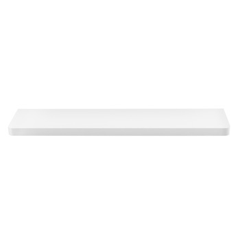 Set Design Retro Style, 1 raft perete Modell 12, en.casa, MDF, alb mat lacuit Set Design Retro Style, 1 raft perete Modell 12, en.casa, MDF, alb mat lacuit