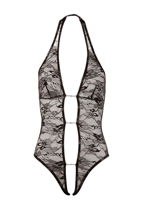 Abierta Fina - Kihívó csillogás - csipkebody - L