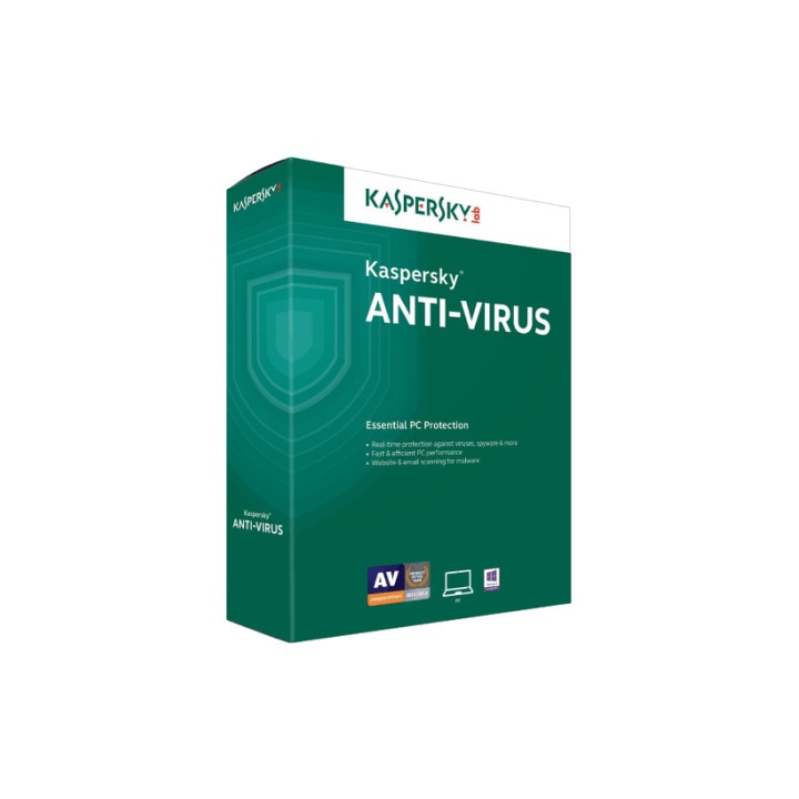 Kaspersky Antivirus – Megújítás – 1 év – 4 felhasználó – Elektronikus licenc