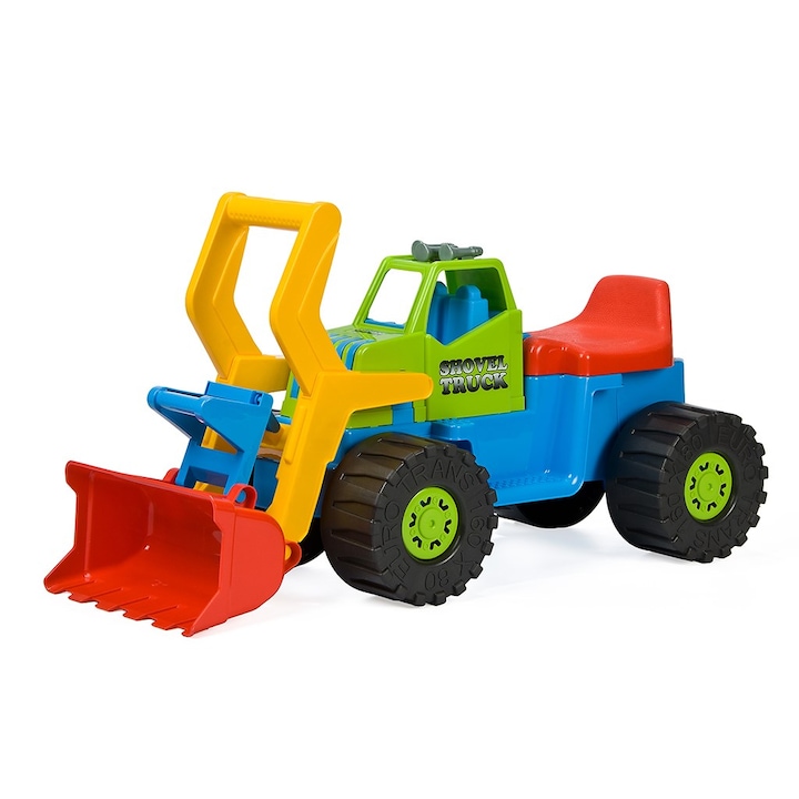 Emelő Lapátos Bébitaxi, Traktor 74 cm - Kék