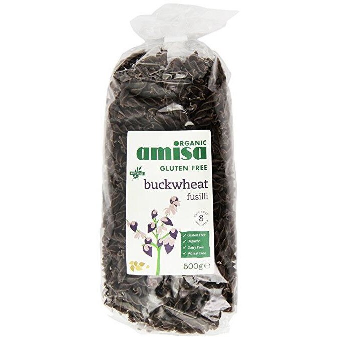 Fusilli din Hrisca Fara Gluten Bio Amisa 500gr