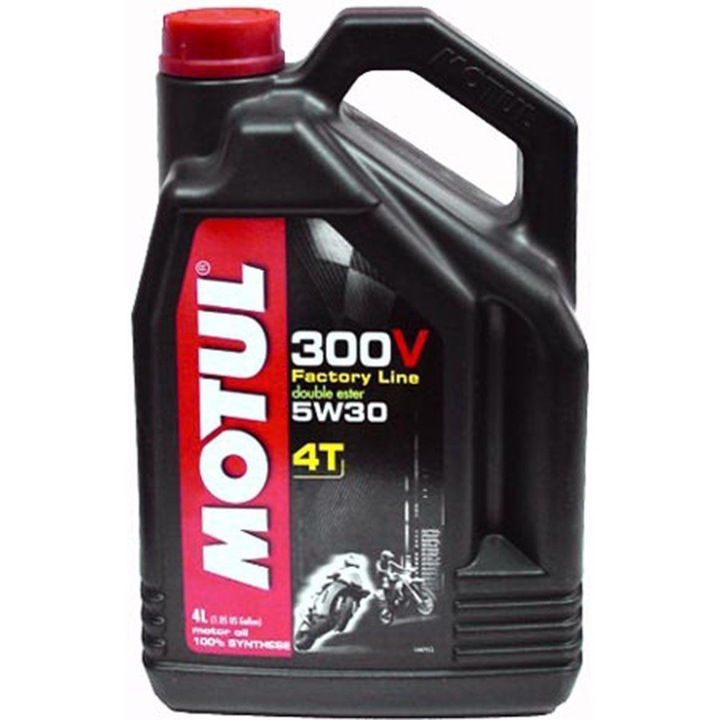 Motul 300V 4T Factroy Line 5W-30 (4 L) Motorkerékpár olaj