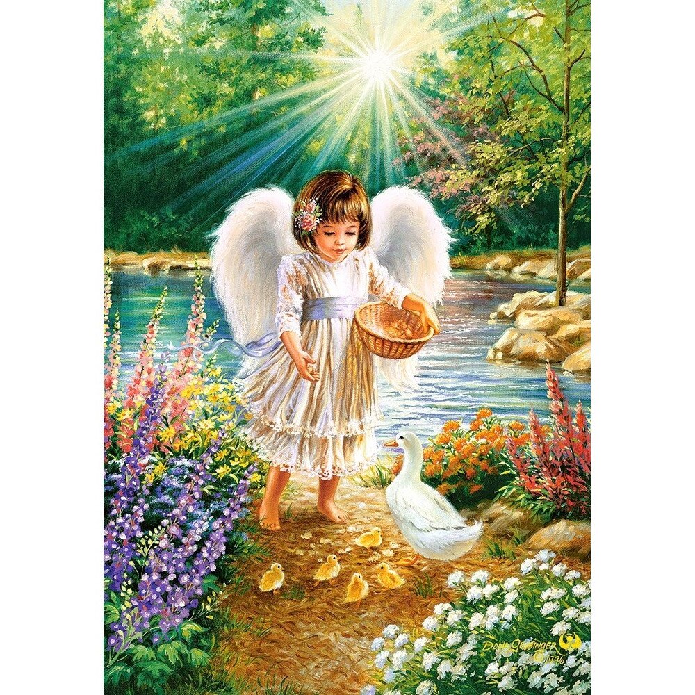 Puzzle Castorland - 500 de piese - DONA GELSINGER : An angel