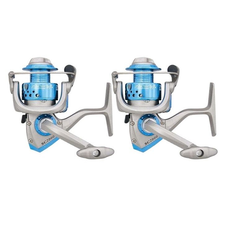 Set 2 Mulinete, YUMOSHI, SC4000, mulineta feeder/match, cu 1 Rulment si frana fata