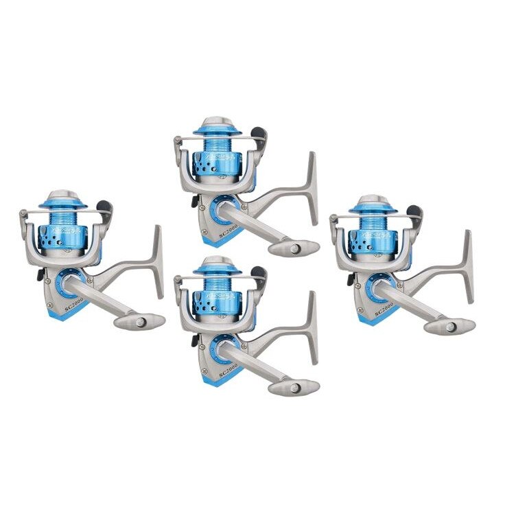 Set 4 Mulinete, YUMOSHI, SC4000, mulineta feeder/match, cu 1 Rulment si frana fata