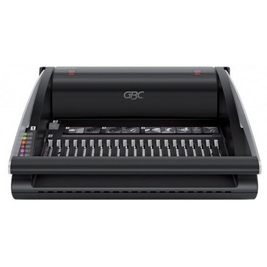 Aparat de indosariat cu inele plastic, A4, 330 coli, perforare 20 coli, GBC CombBind® C200