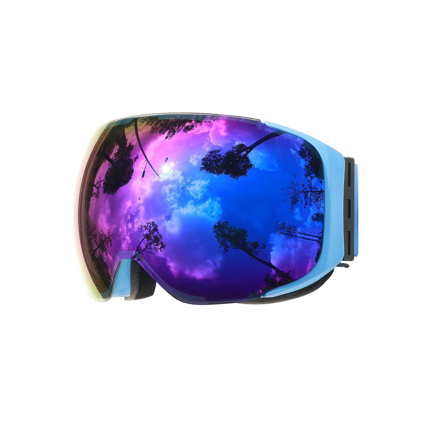Whose Relaxing Automation Ochelari pentru Ski si Snowboarding Copozz cu lentila oglinda detasabila  compatibili cu ochelari de vedere, albastru - eMAG.ro