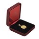 Златен медальон Свети Николай Чудотворец Macoins Gold, 18к,16 мм, 2 гр