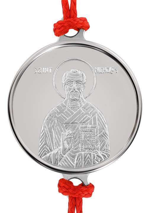 Bratara din argint Sfantul Nicolae, Lucratorul de Minuni 1.2 g