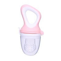 suzeta roz pentru introducerea hranei solide bebelusi marime m - little teds path - dispozitiv de hranire din silicon moale pentru diversificarea hranei imagen 23_0_
0