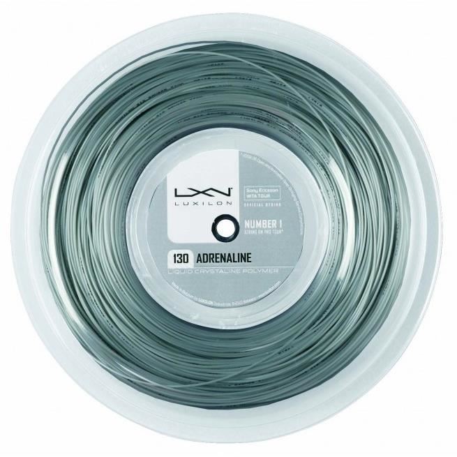 Rola racordaj Luxilon Adrenaline 130 200M, gri