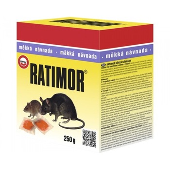 Otrava Raticid Pasta pentru Soareci si Sobolani - 250 G, RATIMOR Otrava Raticid Pasta pentru Soareci si Sobolani - 250 G, RATIMOR