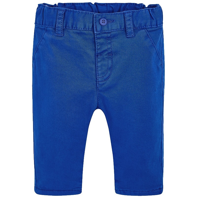 Pantaloni lungi, chino bebe, Mayoral, albastru, 4 - 6 luni