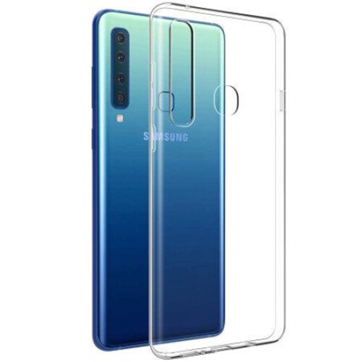Viceversa, Szilikon tok és Biztonsági üvegfólia, Samsung Galaxy A9 2018-hoz, Ütésálló, TPU