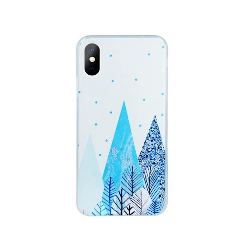 Husa silicon Apple iPhone XS Max model Winter Wonder + Folie sticla securizata Apple iPhone XS Max , Antisoc, TPU, Viceversa