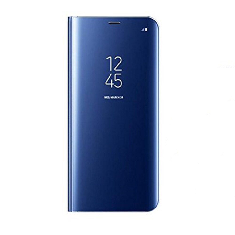 Husa Samsung Galaxy S8 Plus Albastra Clear View Standing Cover (Oglinda) Midnight Blue