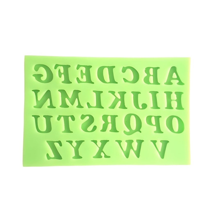 APraktika Dõlt Nagybetûk Szilikon Fondant Forma