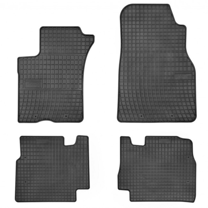 Гумени стелки Frogum за Mercedes ML W163 2002-2005 4 части черни