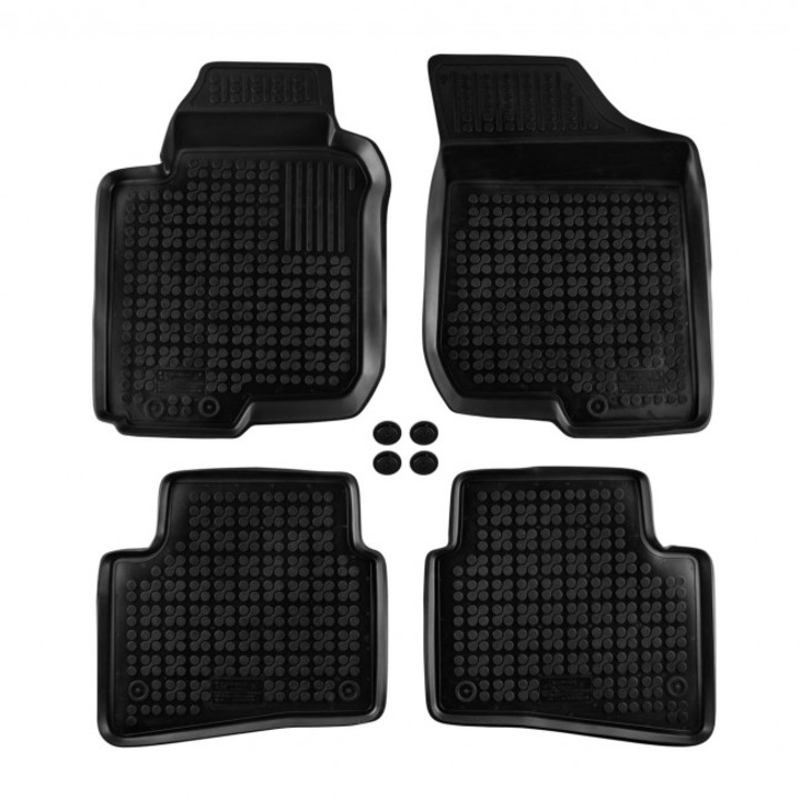 Гумени стелки Rezaw-Plast за Hyundai i30/Kia Pro Ceed 2007-2012/Kia Ceed I/Ceed SW 2006-2012 4 части черни