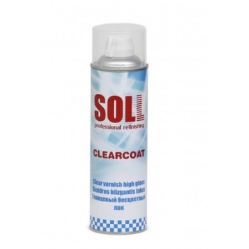 Spray lac transparent 500 ml, Soll, ofera luciu puternic si protectiv impotriva coroziunii Spray lac transparent 500 ml, Soll, ofera luciu puternic si protectiv impotriva coroziunii