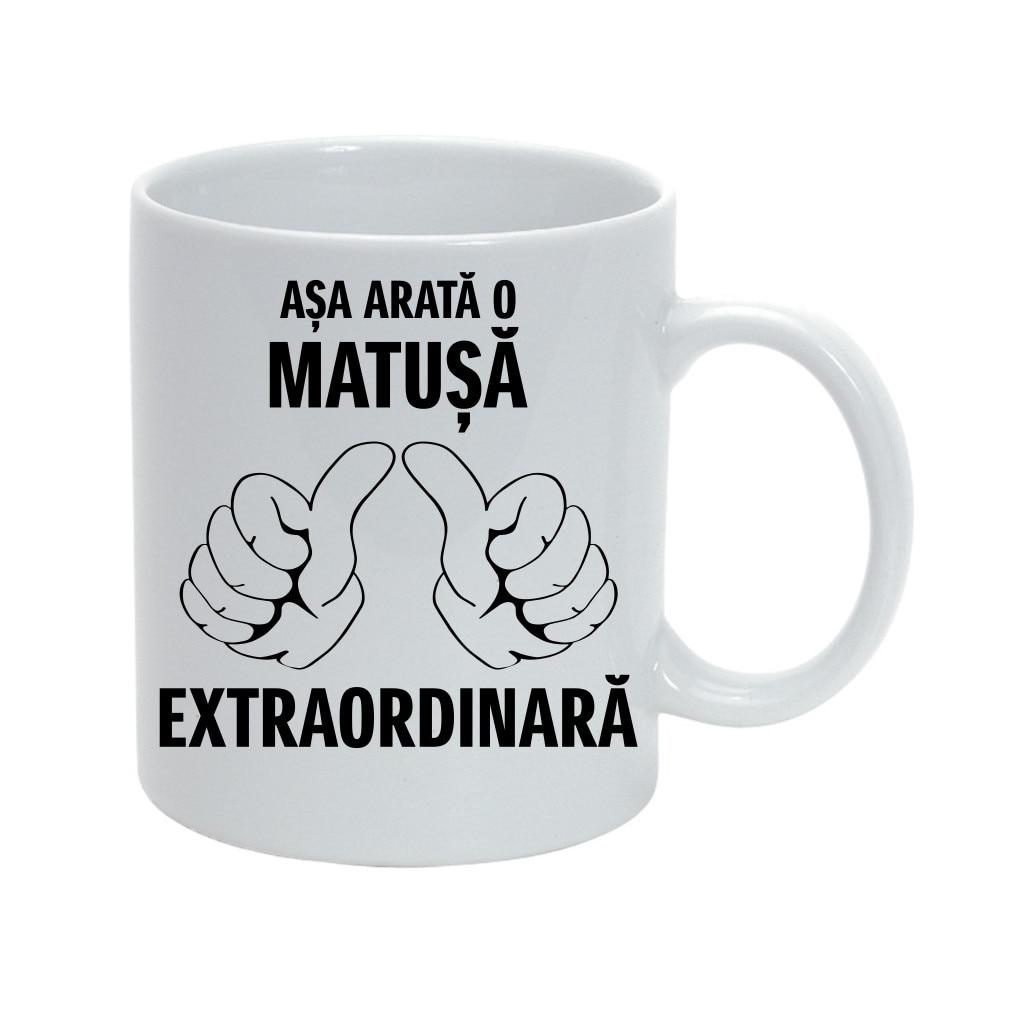 Cana personalizata cu mesaj 