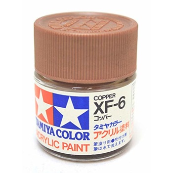 Vopsea pentru modelism acrilica Tamiya 81306 XF-6 Copper (matt) 23ml Tam 6 Vopsea pentru modelism acrilica Tamiya 81306 XF-6 Copper (matt) 23ml Tam 6