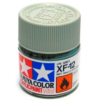 Vopsea acrilica pentru modelism Tamiya 81712 XF-12 Japanese Navy Grey (matt) 10ml TAM XF121 Vopsea acrilica pentru modelism Tamiya 81712 XF-12 Japanese Navy Grey (matt) 10ml TAM XF121