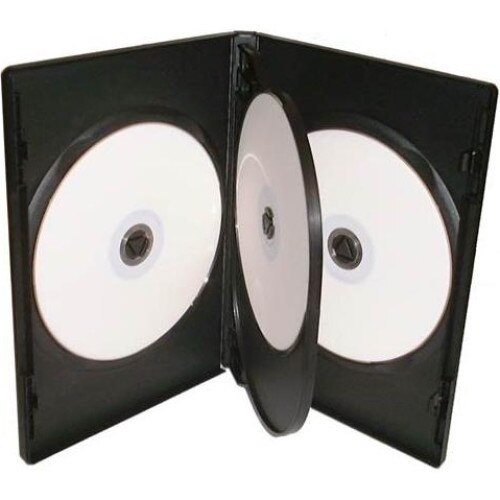 Carcasa stocare DVD-BOX 14 mm, Negru