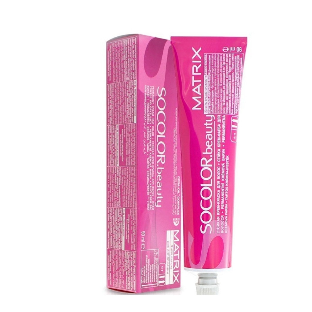 Vopsea de par permanenta Matrix Socolor 90ml nuanta 1A