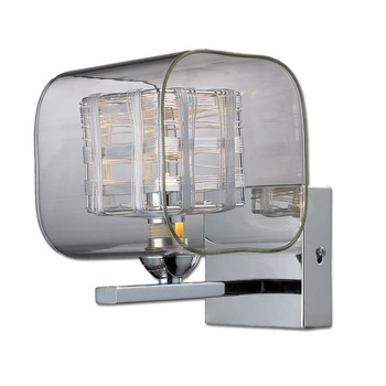 Aplica Lampex Havana 1, G-9, 1x40W, Argintiu Aplica Lampex Havana 1, G-9, 1x40W, Argintiu