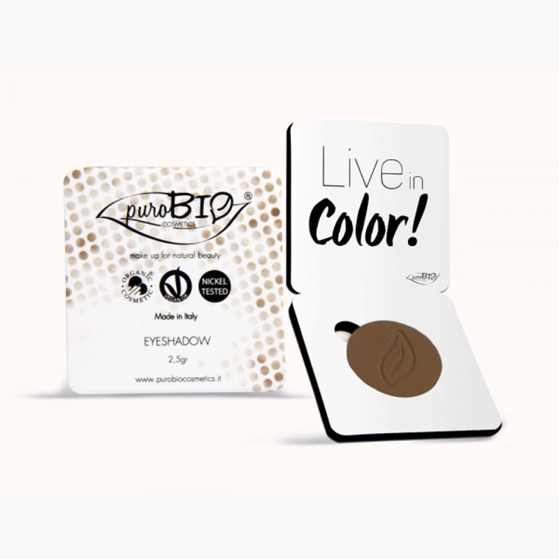 Fard pleoape mat Cold Brown n.14 - PuroBio Cosmetics