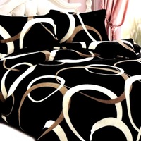 Lenjerie de pat dublu Cocolino PUCIOASA, 4 piese, 2 persoane, CO37