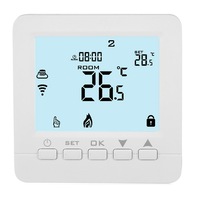 termostat cu fir hy02b05ww-4 3a pentru centrala termica pe gaz controlat prin internet compatibil alexa si google home imagen 23_0_
0
