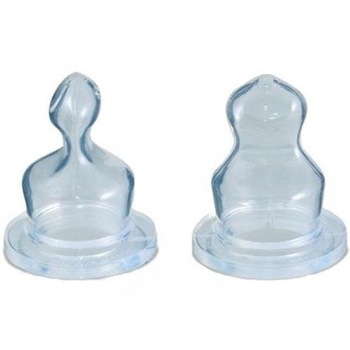 Set 2 tetine ortodontice din silicon Canpol Babies 18/125, Transparent 3+ luni Set 2 tetine ortodontice din silicon Canpol Babies 18/125, Transparent 3+ luni