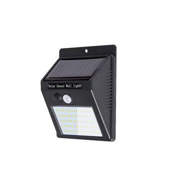 Lampa solara de perete cu senzor de miscare si lumina cu 40 leduri Lampa solara de perete cu senzor de miscare si lumina cu 40 leduri