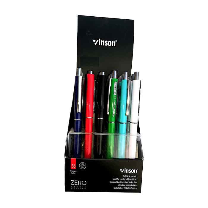 Set 36 de pixuri Vinson Zero diverse culori