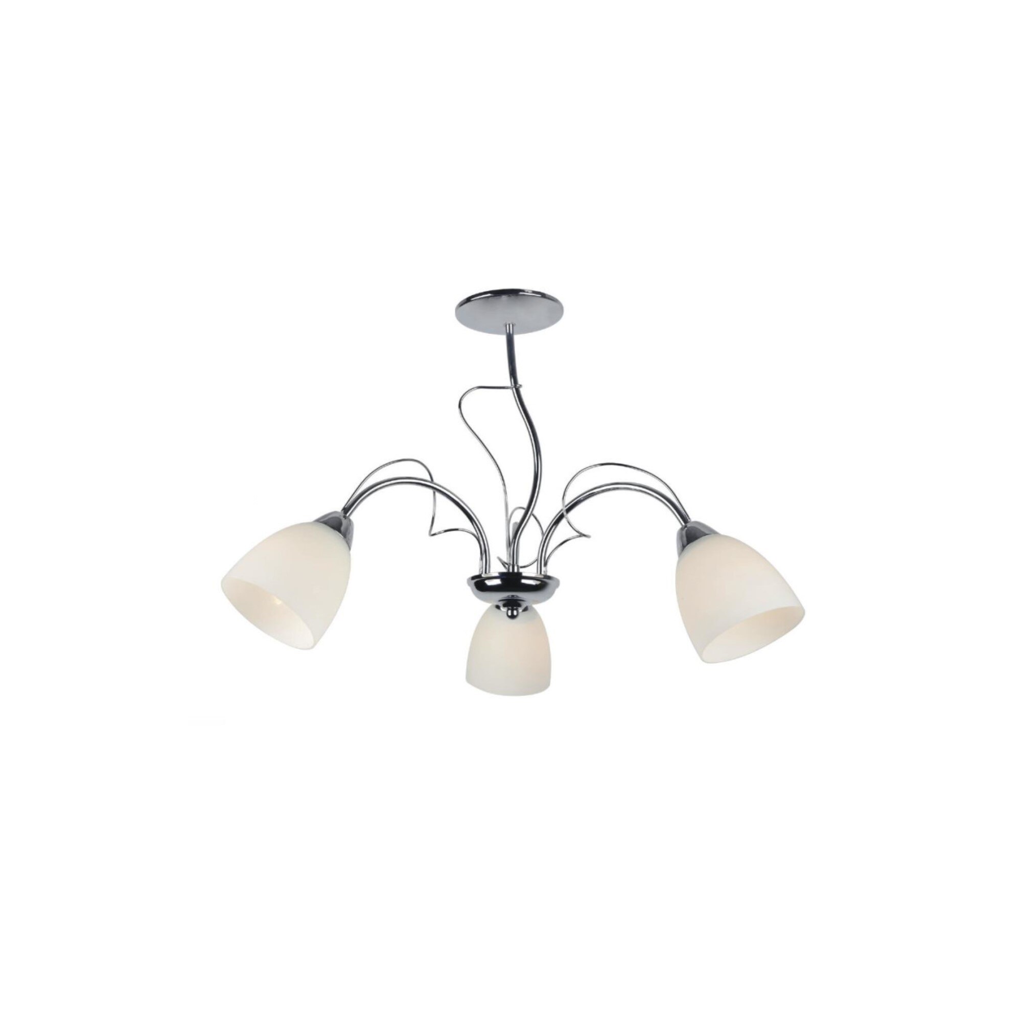 Pendul Lampex Lima 3, Argintiu/Bej