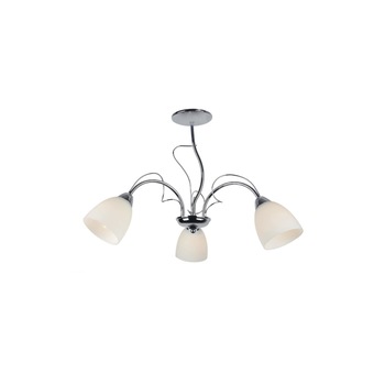 Pendul Lampex Lima 3, Argintiu/Bej Pendul Lampex Lima 3, Argintiu/Bej